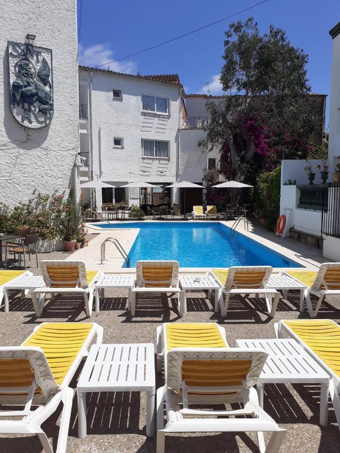 Hotel Sant March Tossa de Mar Bagian luar foto