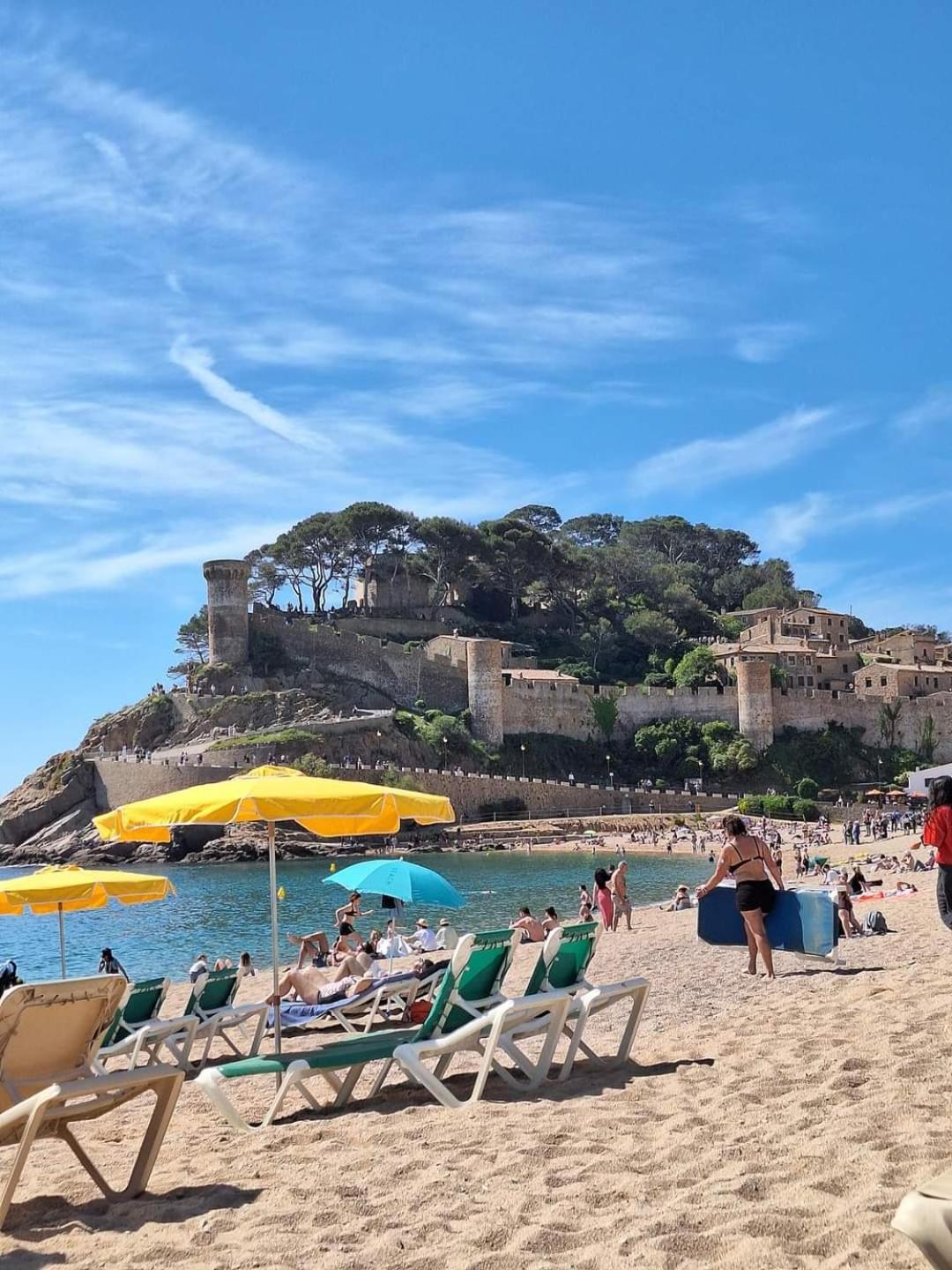 Hotel Sant March Tossa de Mar Bagian luar foto